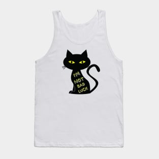 I'm Not Bad Luck Black Cats Tank Top